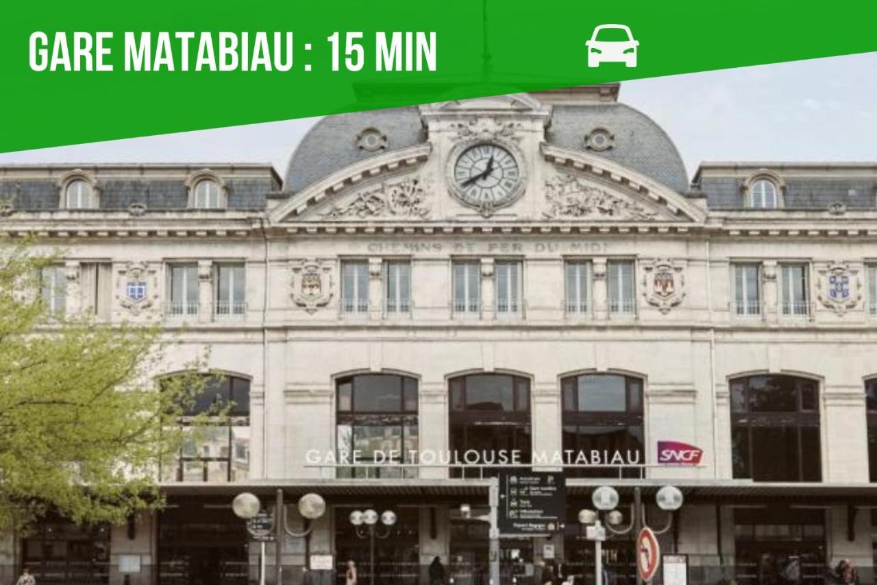 Expat Renting - Le Boheme Zen - Proche Airbus Leilighet Colomiers Eksteriør bilde